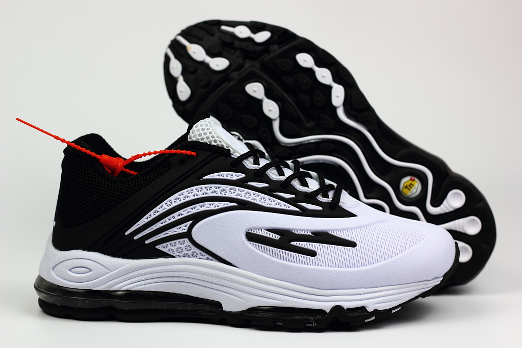 Nike Air Max 99 Retro White Black Shoes - Click Image to Close